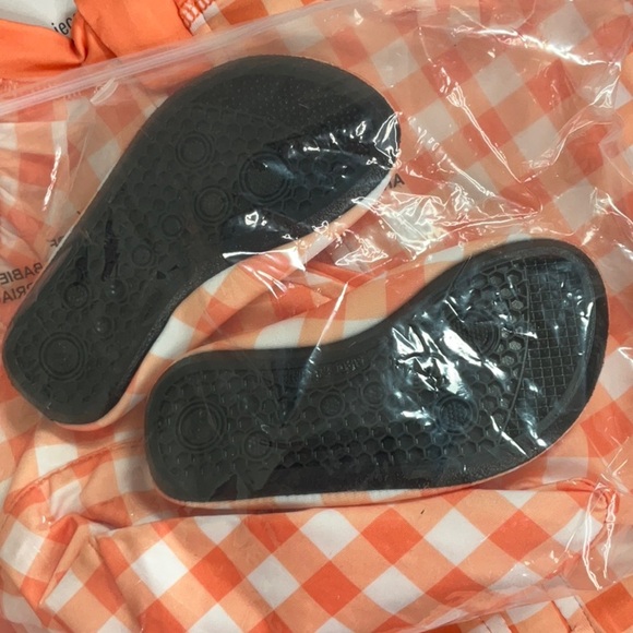 IZOD Gingham Print 3 Piece Rashguard Set - Baby Girl 12 Months - Picture 10 of 11